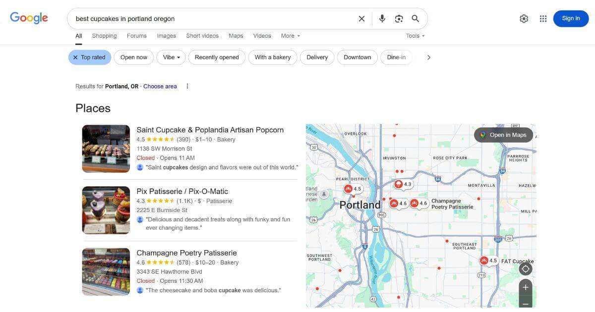 Best cupcakes portland OR  example