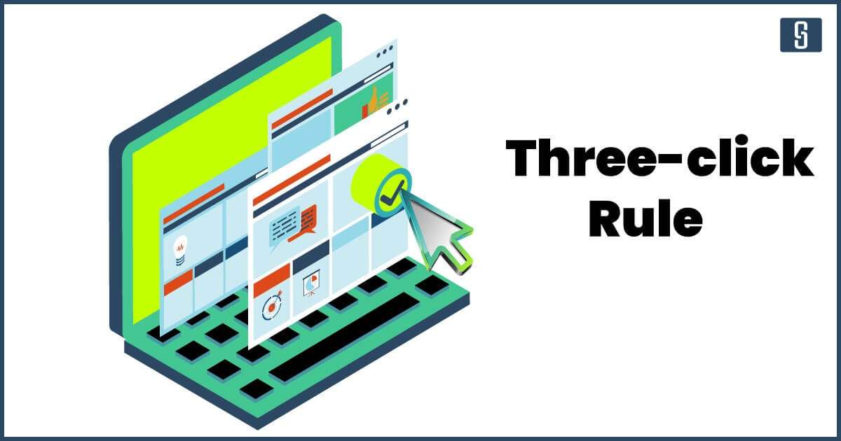 site structure three-click rule