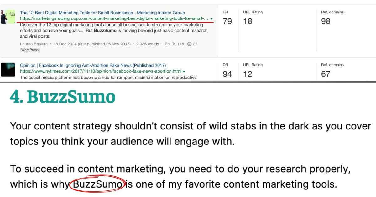 ahrefs find brand mentions