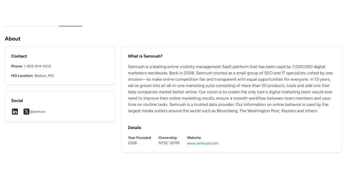 review site link example