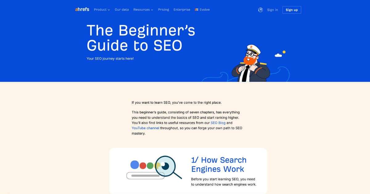 Ahrefs The Beginner’s Guide to SEO
