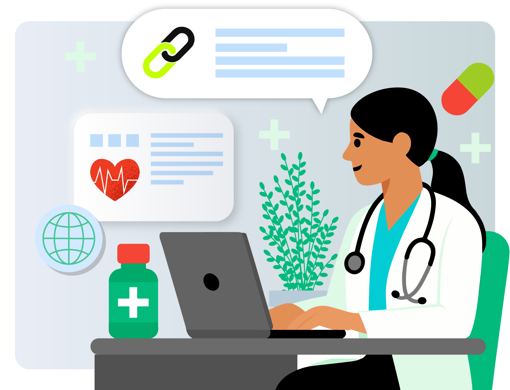 healthcare link building service