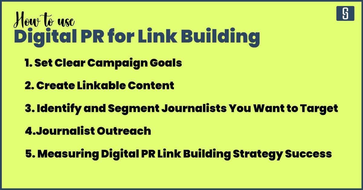 How to Use Digital PR for Link Building