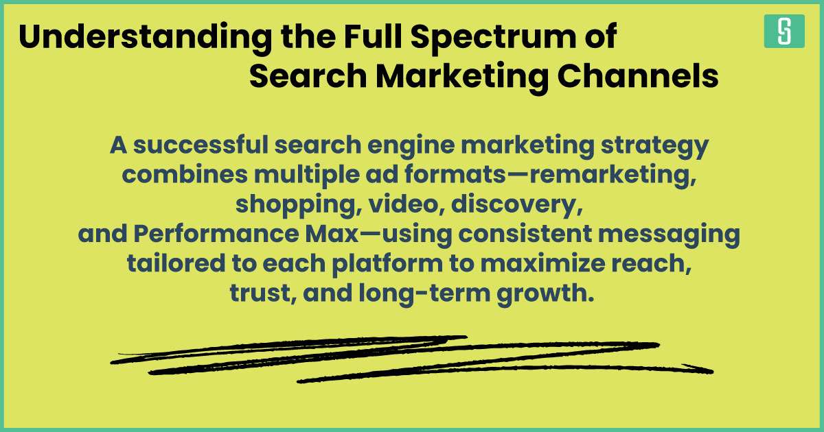 Understanding the Full Spectrum of Search Marketing Channels