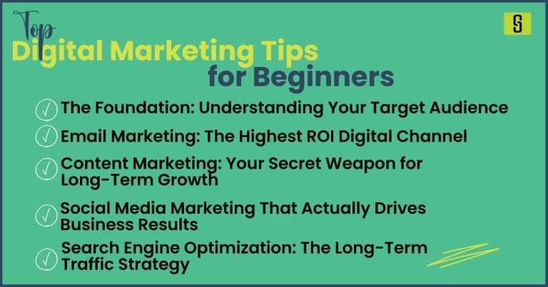 Top 5 Digital Marketing Tips Every Beginner Must Follow - SERPsGrowth