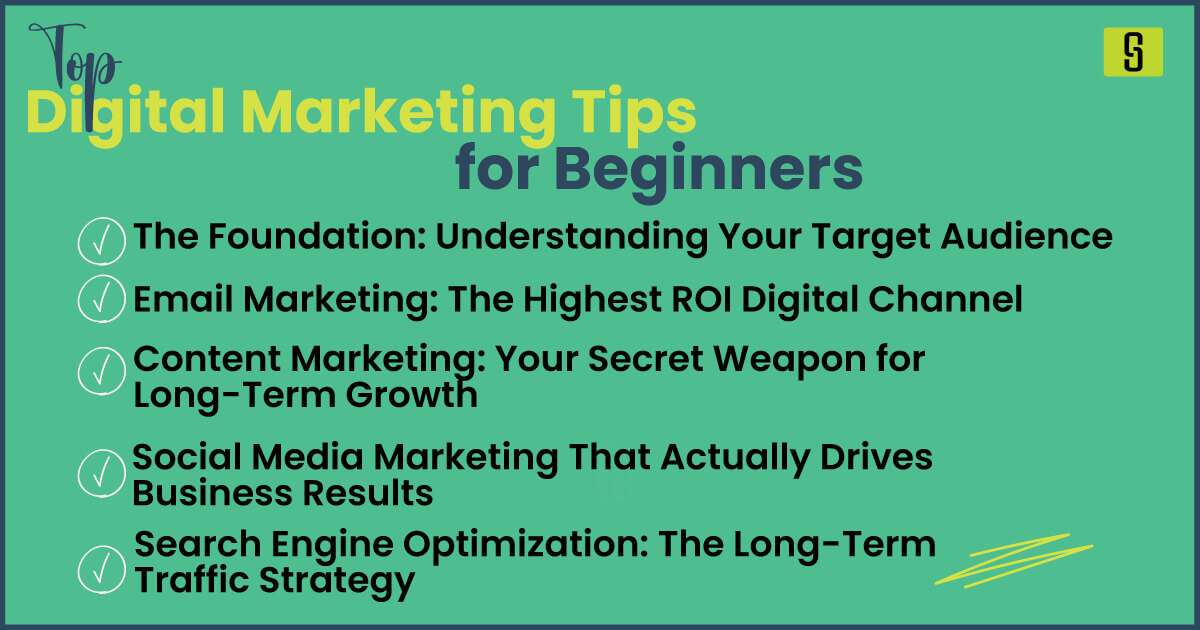Top 5 Digital Marketing Tips for Beginners