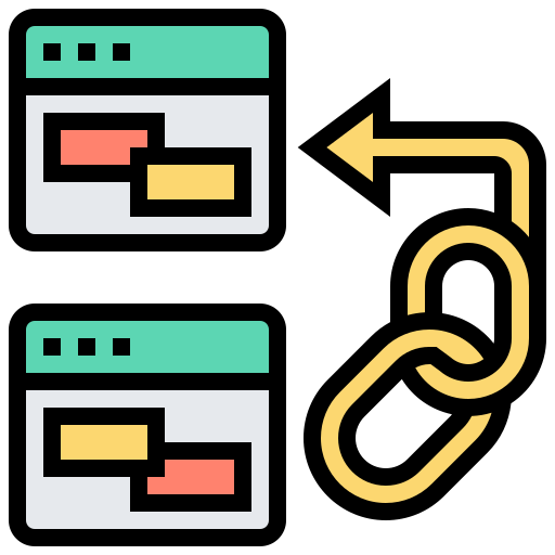 Secure backlinks through features in HR